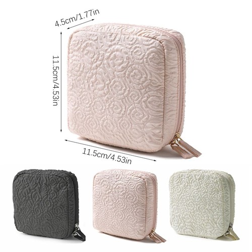 Large Capacity Makeup Bag Square Shape Washbag Cosmetics - Picture 2 of 9
