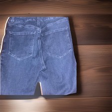 EXPRESS Women Straight Regular Fit Blue Medium Wash Denim 5-Pocket Jeans