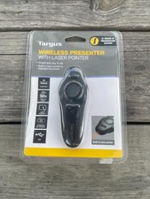 Targus AMP16US Wireless Presenter with Laser Pointer 50ft Wireless Range