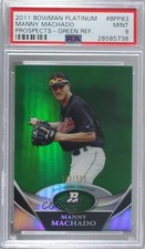 2011 Bowman Platinum Prospects Green 333/599 Manny Machado #BPP83 PSA 9 MINT 2l4