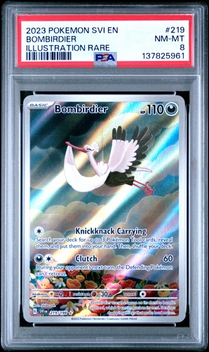 Bombirdier graded PSA 8 for sale on eBay