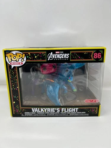 Marvel Comics - Valkyrie Black Light US Exclusive #86 Pop! Ride DAMAGED BOX