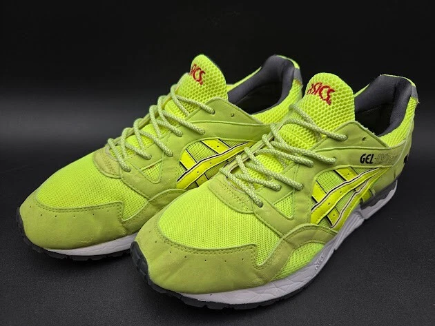 Scarpe Asics Uomo 10 Gel Lyte 5 Ubiq Hazard Lime Volt Giallo Corsa H41GK