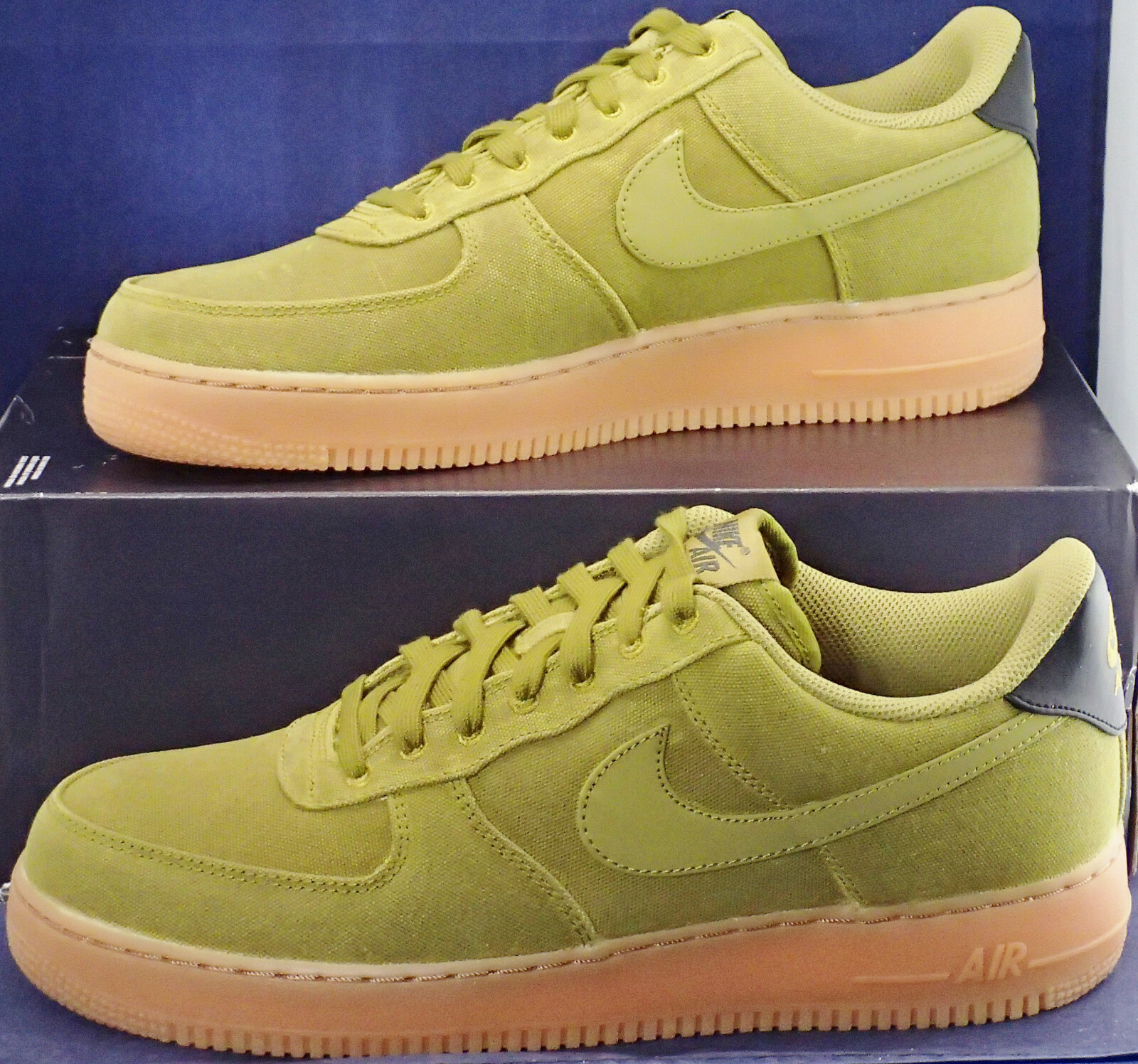 green and tan air force ones