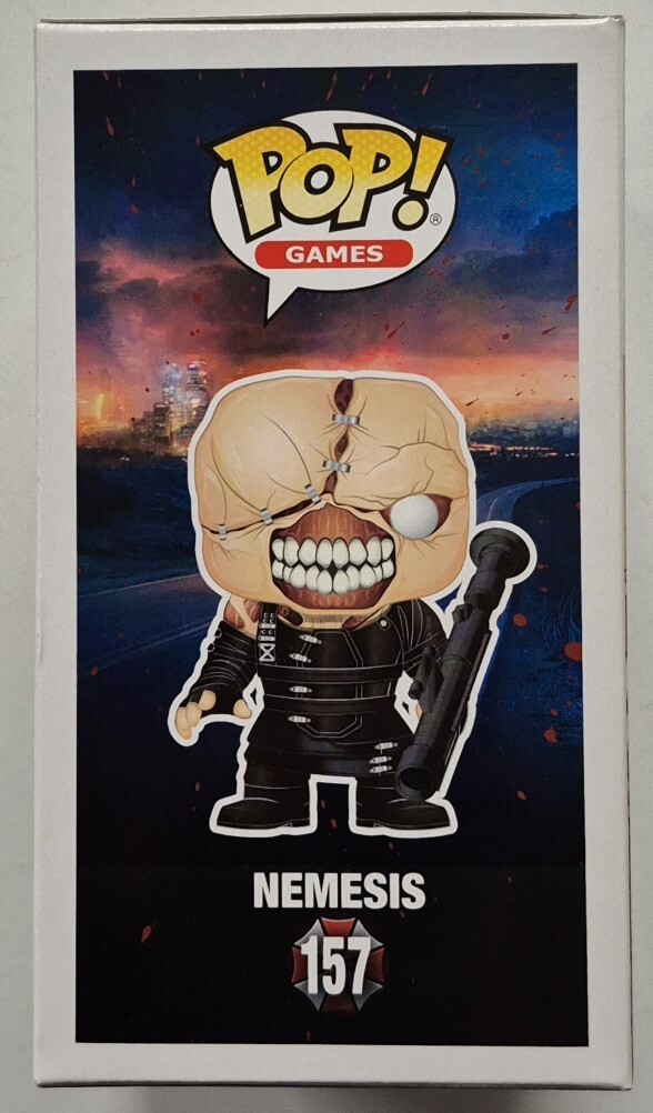 Mint in Mint Box Funko Pop Games Resident Evil - The Nemesis