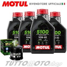 Tagliando YAMAHA YZF-R1 2007 2008 / Kit Olio Motul 5100 10W40 + Filtro 1000cc