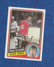 1984-85 Topps Hockey # 31 Tom Lysiak
