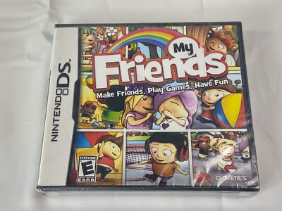 Nintendo DS My Friends Rated E Everyone Video Game NDS 2009 New Sealed 