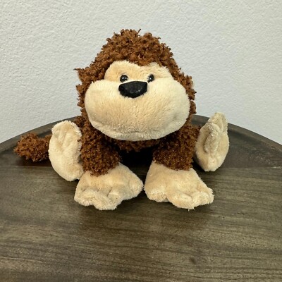 Ganz Webkinz Cheeky Monkey Plush Stuffed Animal Toy HM080 Brown Small No Code