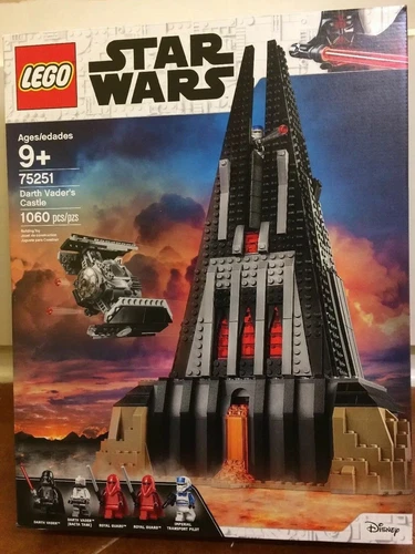 LEGO 75251 Star Wars Darth Vader's Castle Brand New Sealed Box Free Shipping