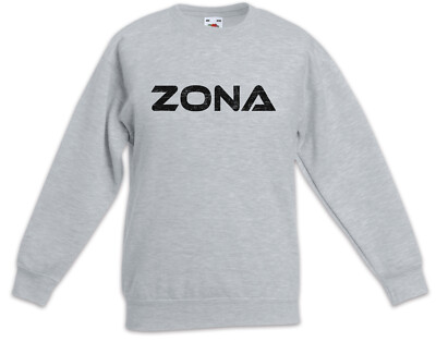 Zona II Kids Kinder Pullover Z Zombie Sign Logo Symbol Nation Lt. Roberta