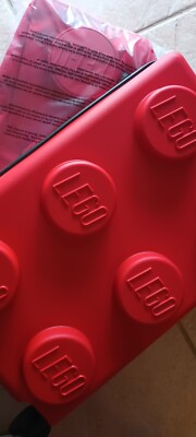 LEGO Suitcase Carry-on trolley TSA Lock & Backpack Luggage Set Red Brand New