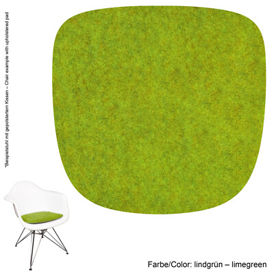 Eco Filz Auflage 4mm geeignet für Eames Armchair DAW,DAR,DAX,RAR,DAL Kissen