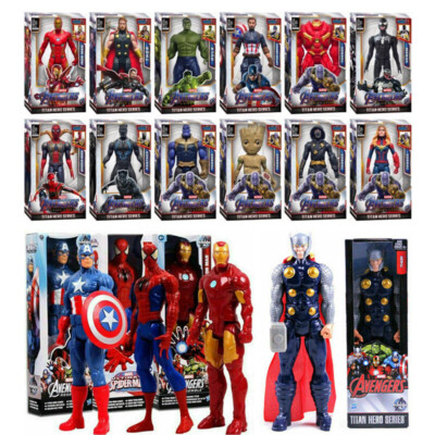 Marvel Avengers Superheld 30cm Action-figuren Hulk Held Serie Handschuhe Toy