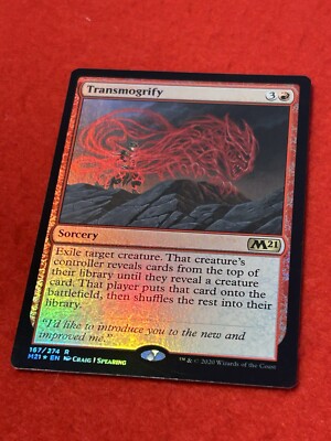 MTG Transmogrify Foil 167/274 | eBay
