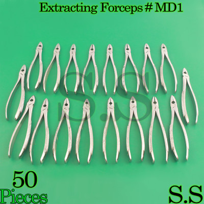 50 Dental Extracting Forceps MD1 Surgical Dental Instruments