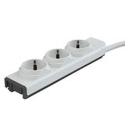 PowerStrip Modular Steckdosenleiste von Allocacoc - 3 fach Stromleiste 1m. Kabel