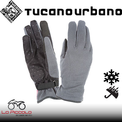 NEW MARY BLACK 9954HW-G GREY URBAN RAIN TUCANO GLOVE SIZE L