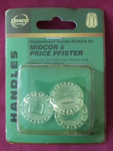 Handle Index Buttons for Price Pfister Verve/MIDCOR Style Faucets #80677 - Picture 2 of 4