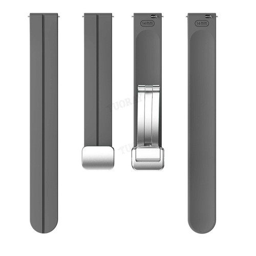 Magnetic Silicone Strap Band For Garmin Lily 2 14mm Smart Watch Wrist Bracelet - Picture 73 of 141