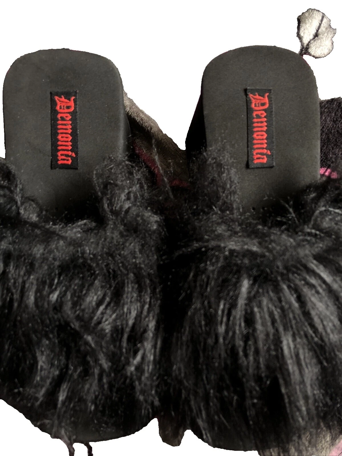 Sandalias negras Demonia para Mujeres