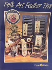 Folk Art Feather Tree Mill Hill Noah’s Ark, Paperback Cross Stitch 1995