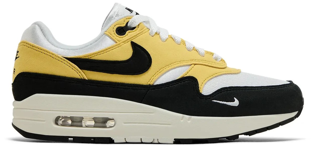 Nike Air Max 1 '87 Saturn Gold Black HF1194-700 Womens New | eBay