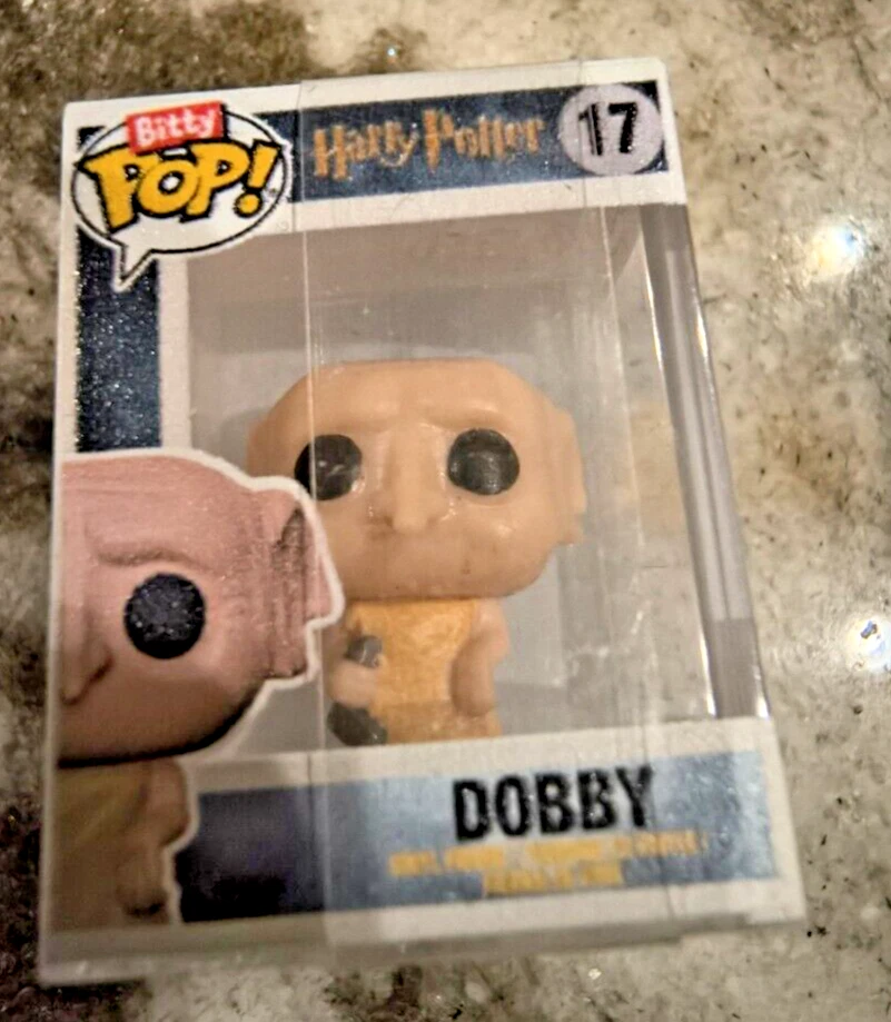 Funko Pop! Dobby De Harry Potter – Figura De Vinilo De 9.5 Cm Con Protector De Caja, Coleccionable Oficial De La Saga