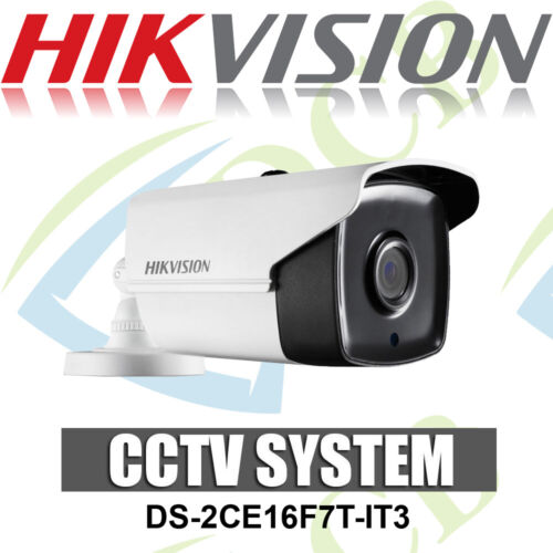 Hikvision DS-2CE16F7T-IT3 3MP WDR EXIR  Bullet Camera True Day/Night IP66 3.6MM - Picture 1 of 2