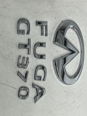 Nissan Fuga Y51 GT370 Trunk Emblem | JDM | Japan | Genuine OEM