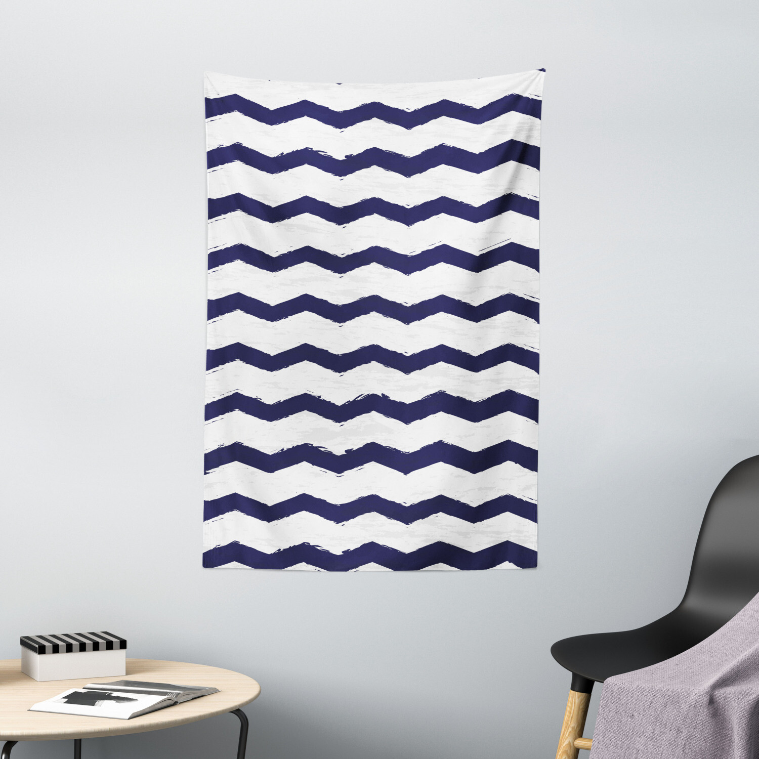 Ocean Tapestry Nautical Sea Life Cottage Print Wall Hanging Decor
