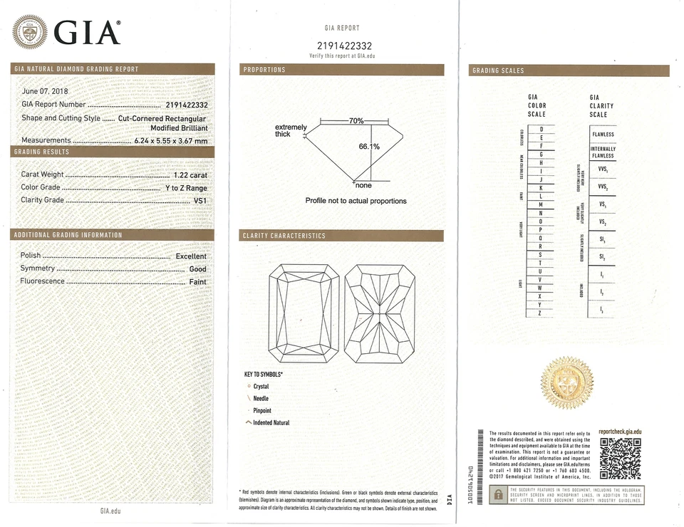 Anillo de oro blanco de 18 k con diamantes amarillos claros brillantes radiantes de 2,76 quilates certificado por GIA Foto 3 de 4