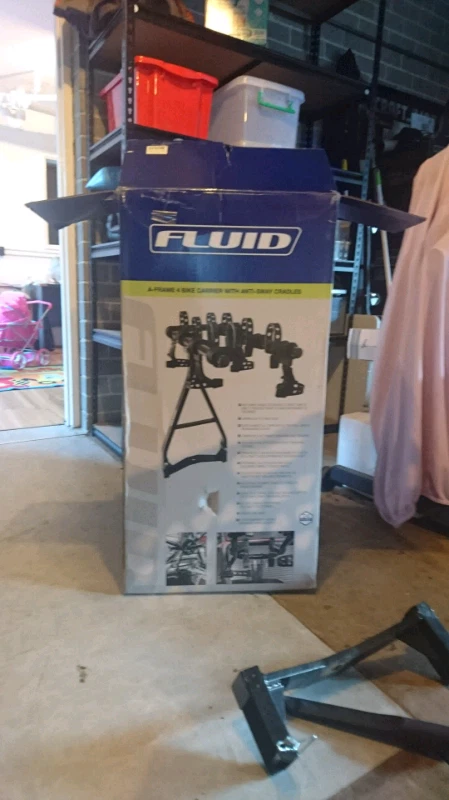 fluid bike rack