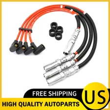 8MM OEM Spark Plug Wire Set 27588 CNPAPC For Beetle Bora Golf GTI Jetta 2.0L US