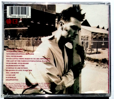 MORRISSEY - Bona Drag - CD 1990 Compact Disc New Wave Punk The