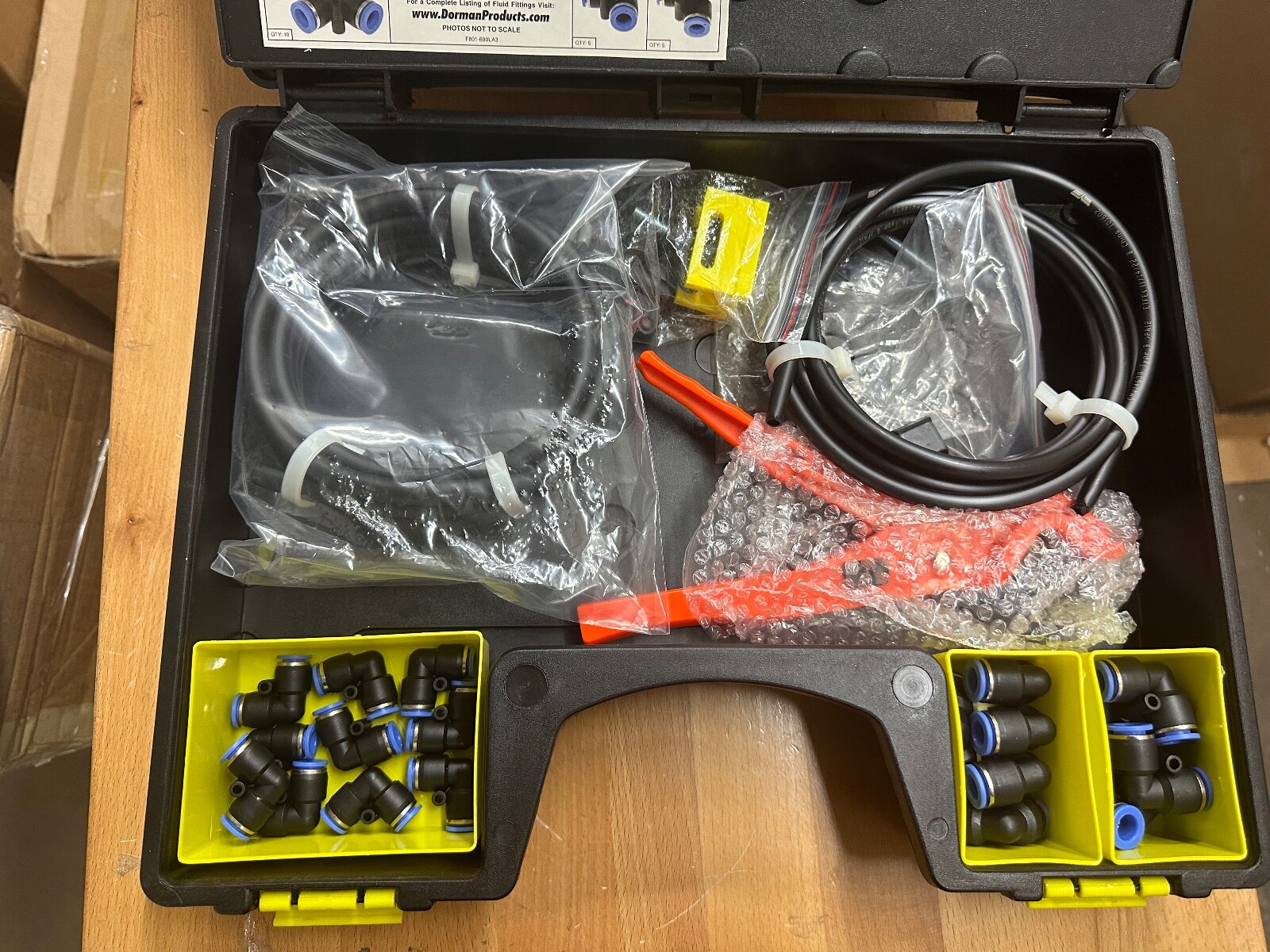 READ DESCRIPTION Dorman 801600 Steel, Nylon Fuel Line Repair Tech Tray