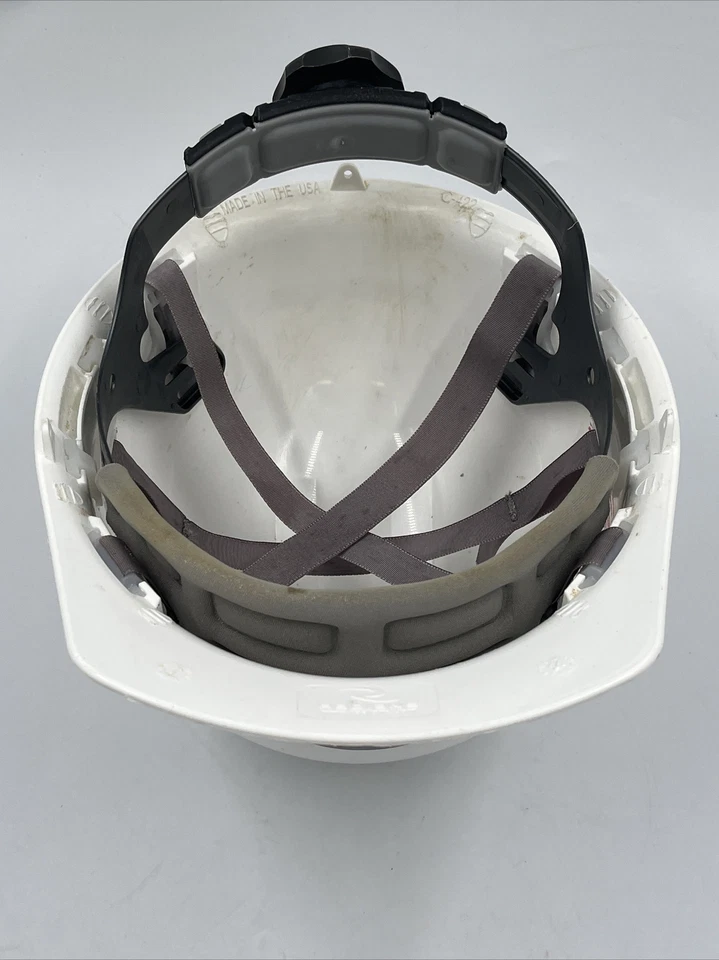 Sombrero duro Contegra Construction Radians clase E/G hecho en EE. UU. tamaño ajustable en muy buena condición Foto 4 de 4