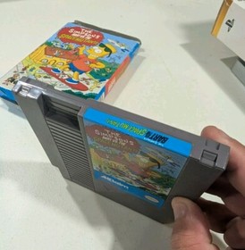 NES The Simpsons Bart Vs Space Mutants Boxed No Manual Nintendo Original 1991