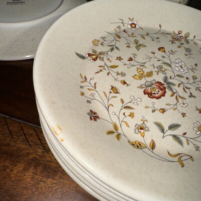 Vintage 19 Pieces Lenox Temper Ware Set, Merriment Pattern 1970