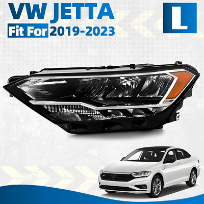For 2019-2023 Volkswagen Jetta Non-Projector LED Headlight Left Driver Side