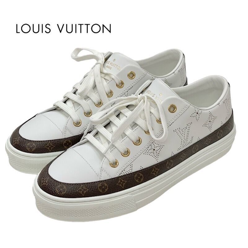 LOUIS VUITTON Stellar Line Low Cut Sneakers Size US6.5 White LOUIS VUITTON Stellar Line Low Cut Sneakers Size US6.5 White