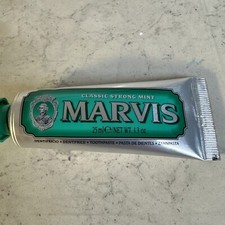 MARVIS Classic Strong Mint Italian Luxury Creamy Toothpaste 1.3 Oz 25 ml