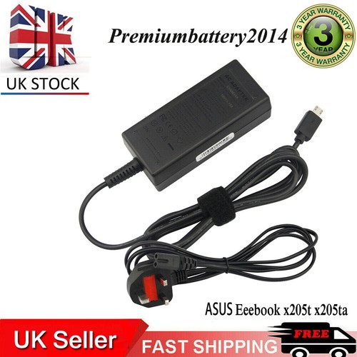 19V 1.75A AC Adapter Charger For ASUS EeeBook X205T X205TA 11.6" Power Supply pr eBay