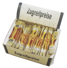 Pinsel 190 x Lackierpinsel / Lasurpinsel  - 20+30+40+50+60+70 mm