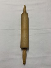 Vintage Foley Wooden 18" Rolling Pin w/ Ball Bearings Stamped Foley
