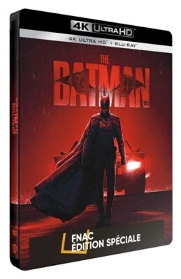 Coffret The Batman Édition Spéciale Fnac Steelbook Blu-ray 4K Ultra HD neuf - Photo 1/3
