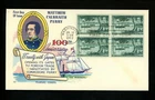 US FDC #1021 Fluegel M-9 1953 Washington DC Opening of Japan Perry's Visit