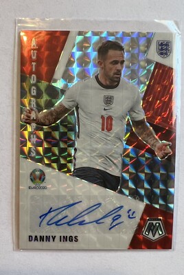 2021 Panini Mosaic UEFA Euro  Danny Ings #AM-DI  AUTO!! REDUCED!