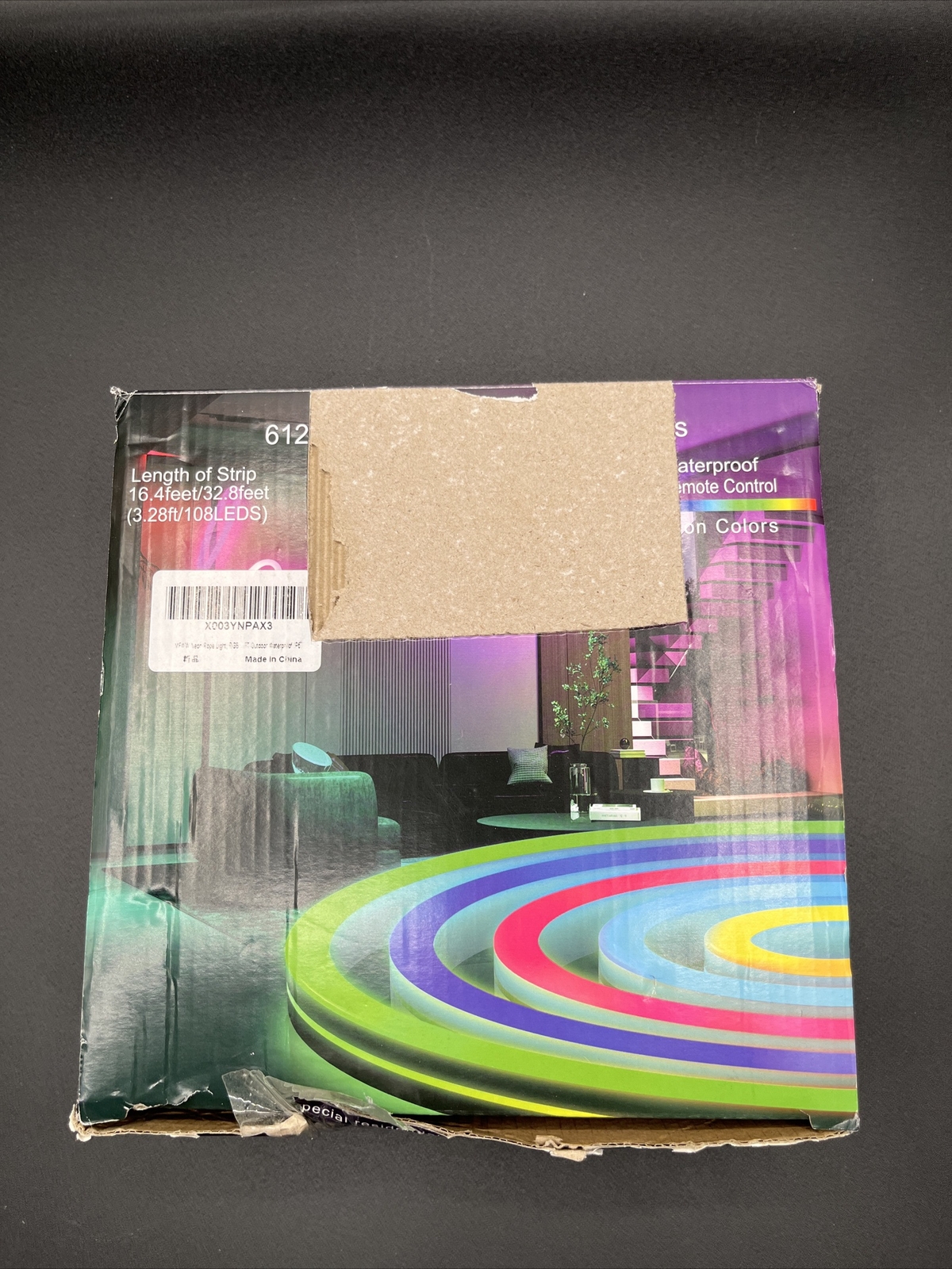 LED Strip Lights,16.4FT/5M RGB Neon Strip Lights,Outdoor IP67 Waterproof-image