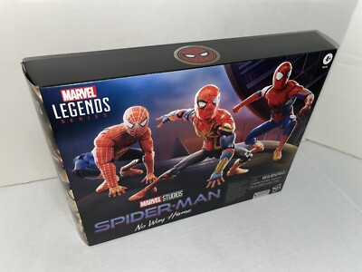 Hasbro Marvel Legends Spider-Man No Way Home 6in 3 Pack Set